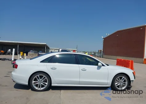 2017 Audi A8 L 4.0T Sport from USA, damaged, VIN WAU43AFD3HN007416